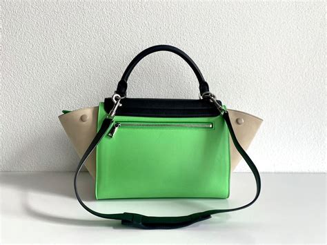 celine tricolor trapeze|Celine Tri.